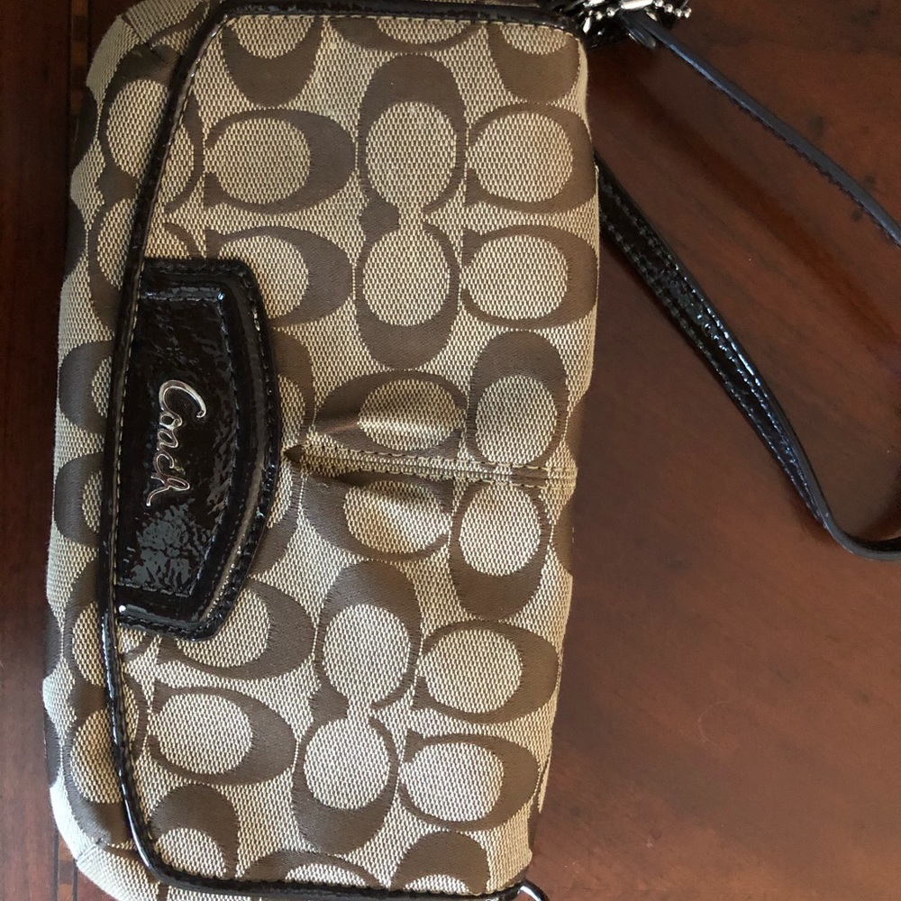 Coach wristlet